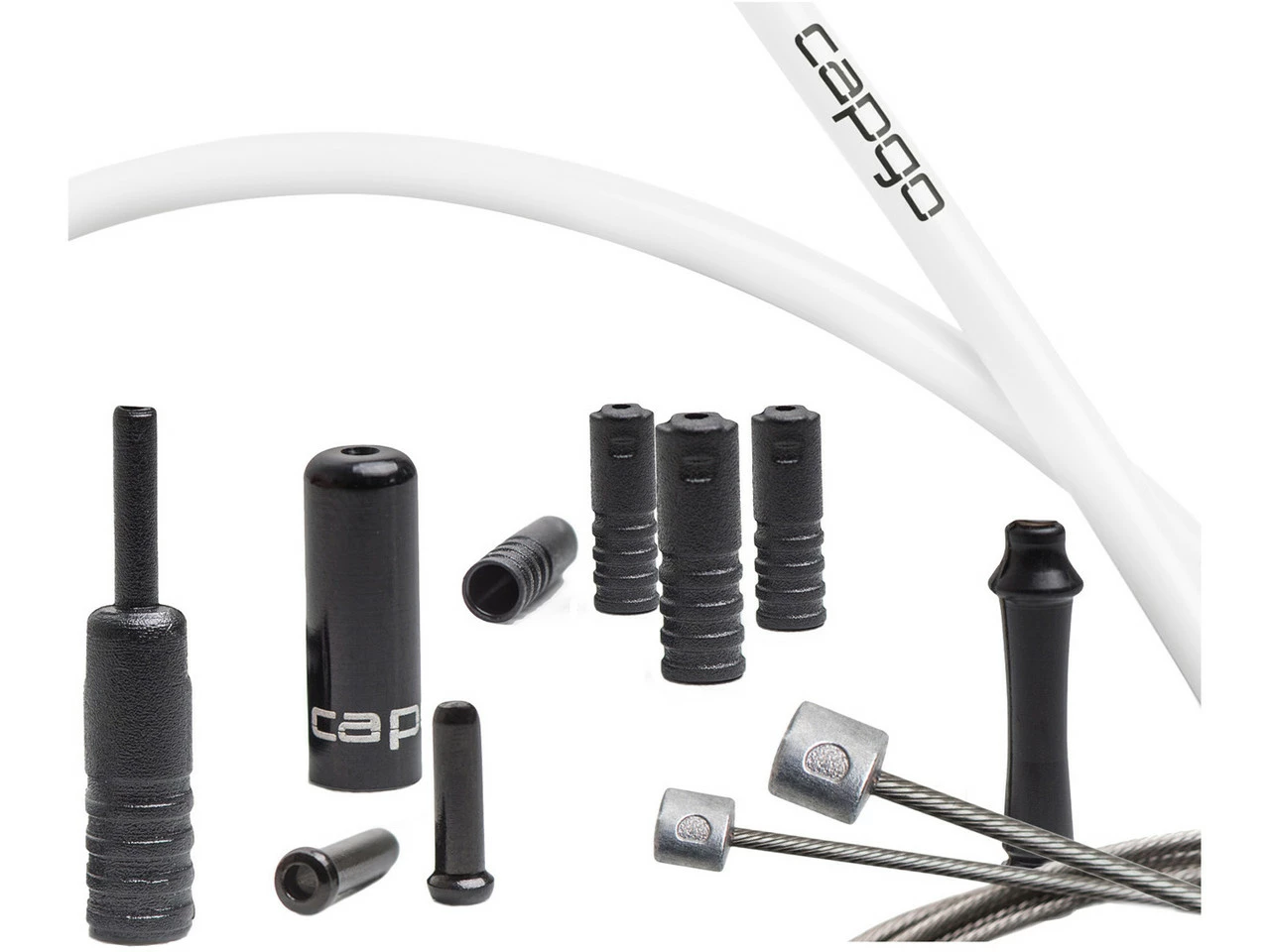 CAPGO BL Schaltzugset Lang Für Shimano/SRAM 4 CAPGO BL Schaltzugset Lang Für Shimano/SRAM – Bild 4