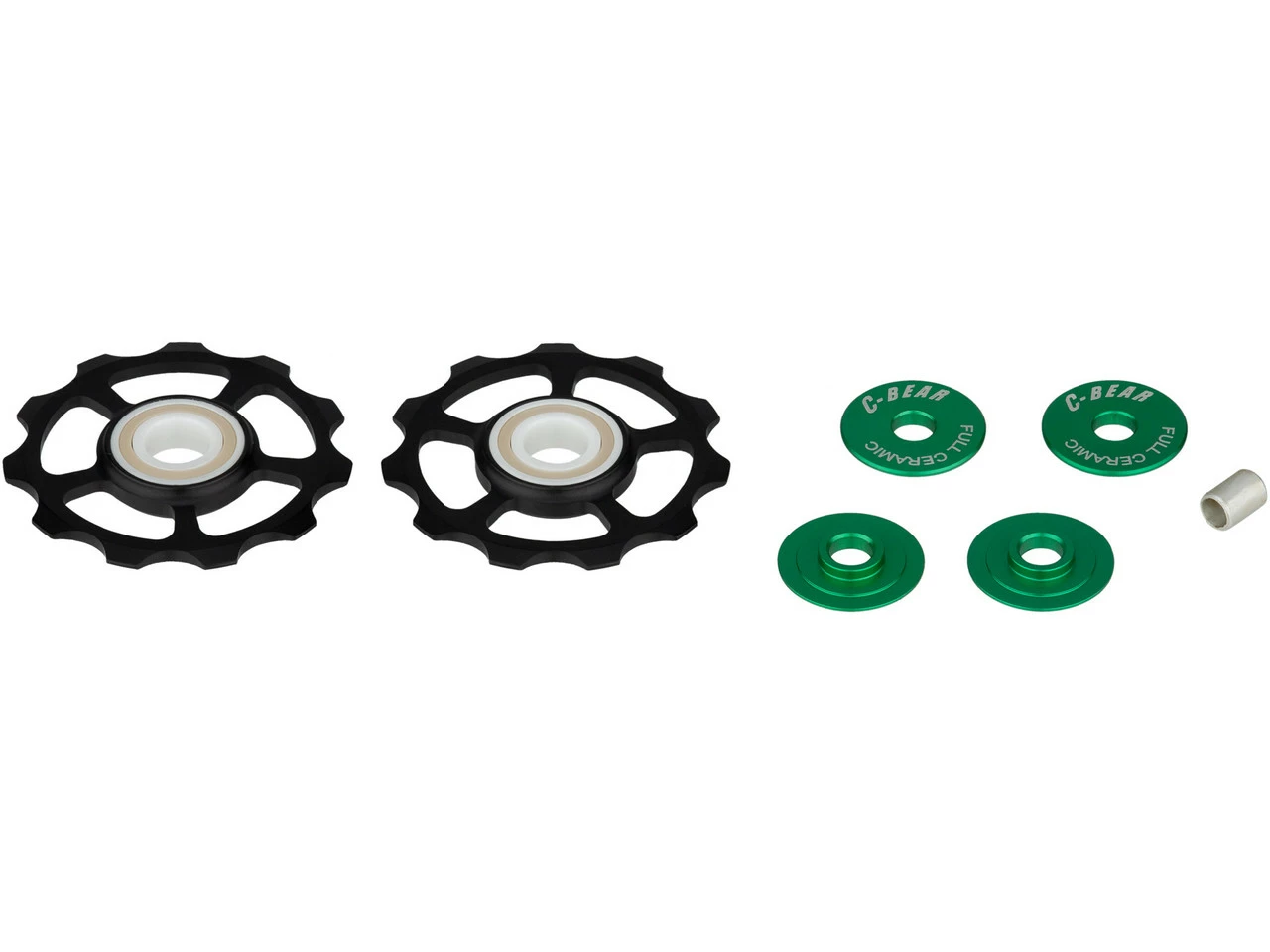 C-Bear Schalträdchen Aluminium Shimano/SRAM 10-/11-fach Full Ceramic 2 C-Bear Schalträdchen Aluminium Shimano/SRAM 10-/11-fach Full Ceramic – Bild 2