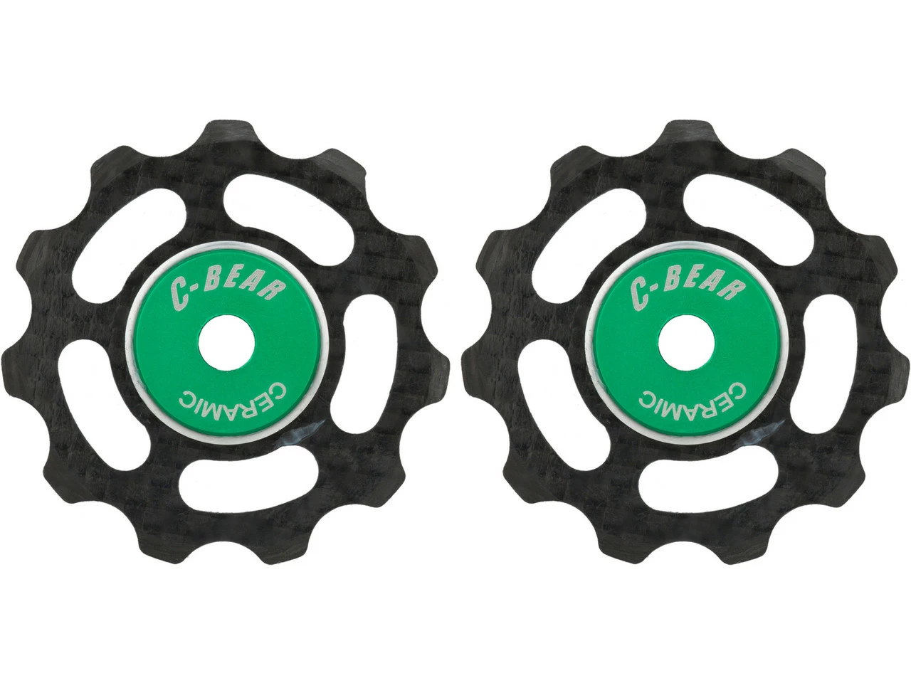 C-Bear Schalträdchen Carbon Shimano/SRAM 10-/11-fach 1 C-Bear Schalträdchen Carbon Shimano/SRAM 10-/11-fach