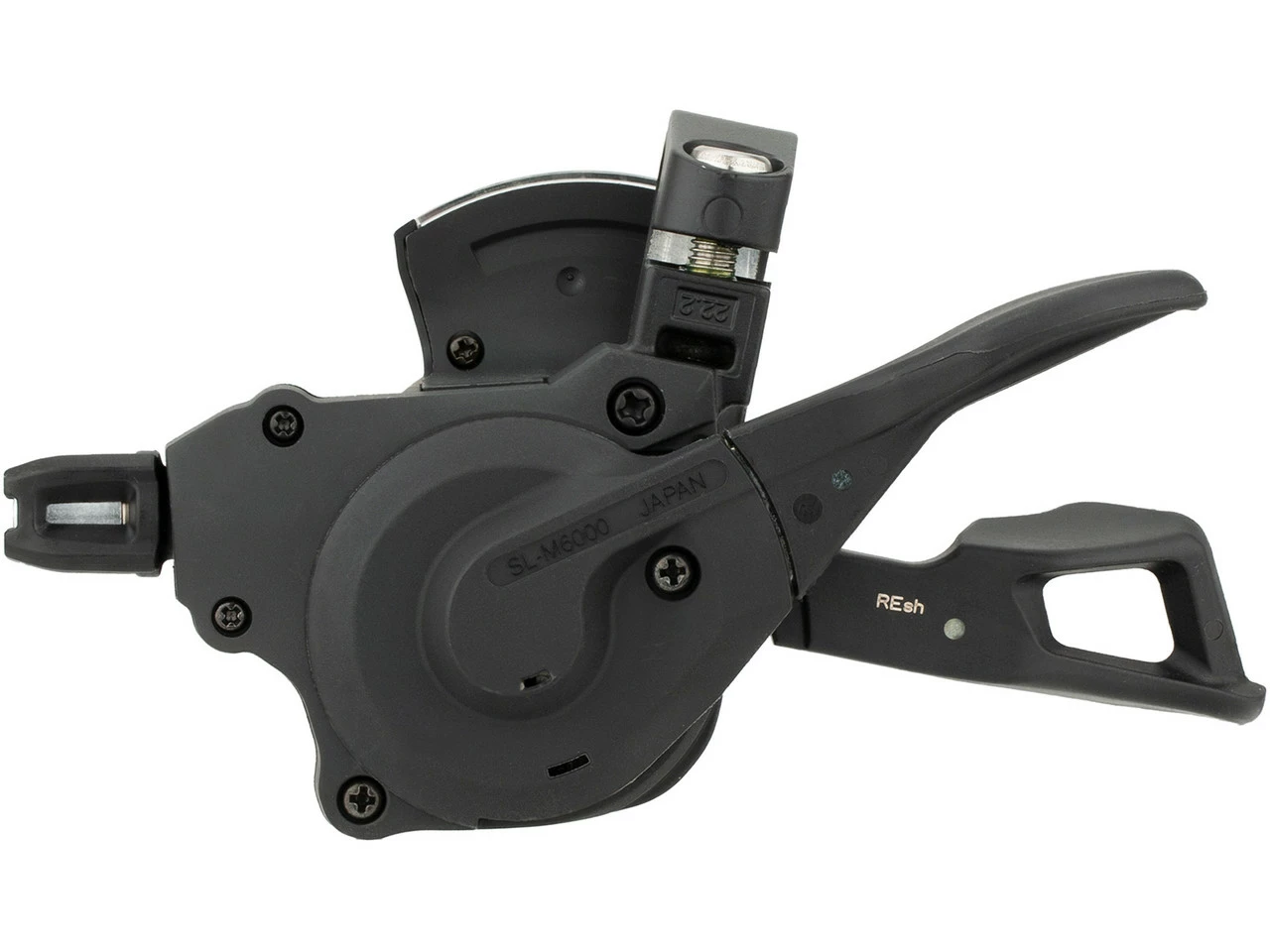 Shimano Deore Schaltgriff SL-M6000 Klemmschelle M. Ganganzeige 2-/3-/10-fach 4 Shimano Deore Schaltgriff SL-M6000 Klemmschelle M. Ganganzeige 2-/3-/10-fach – Bild 4